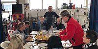 Paella-Essen 2017 im Autohaus Streit