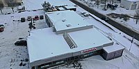 Was für ein Winter 2021?! Autohaus Streit von oben