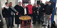 Paella-Essen 2017 im Autohaus Streit